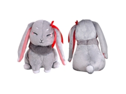Primerox 2 Pcs Bonecas de Pelúcia Coelho Mo Dao Zu Shi Wangji Wuxian Colecionável