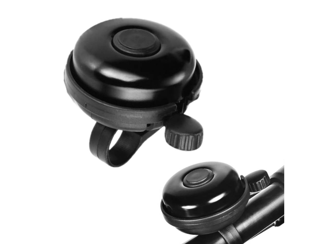 Campainha para Bicicleta, em Alumínio, Preto AQUAFORGE