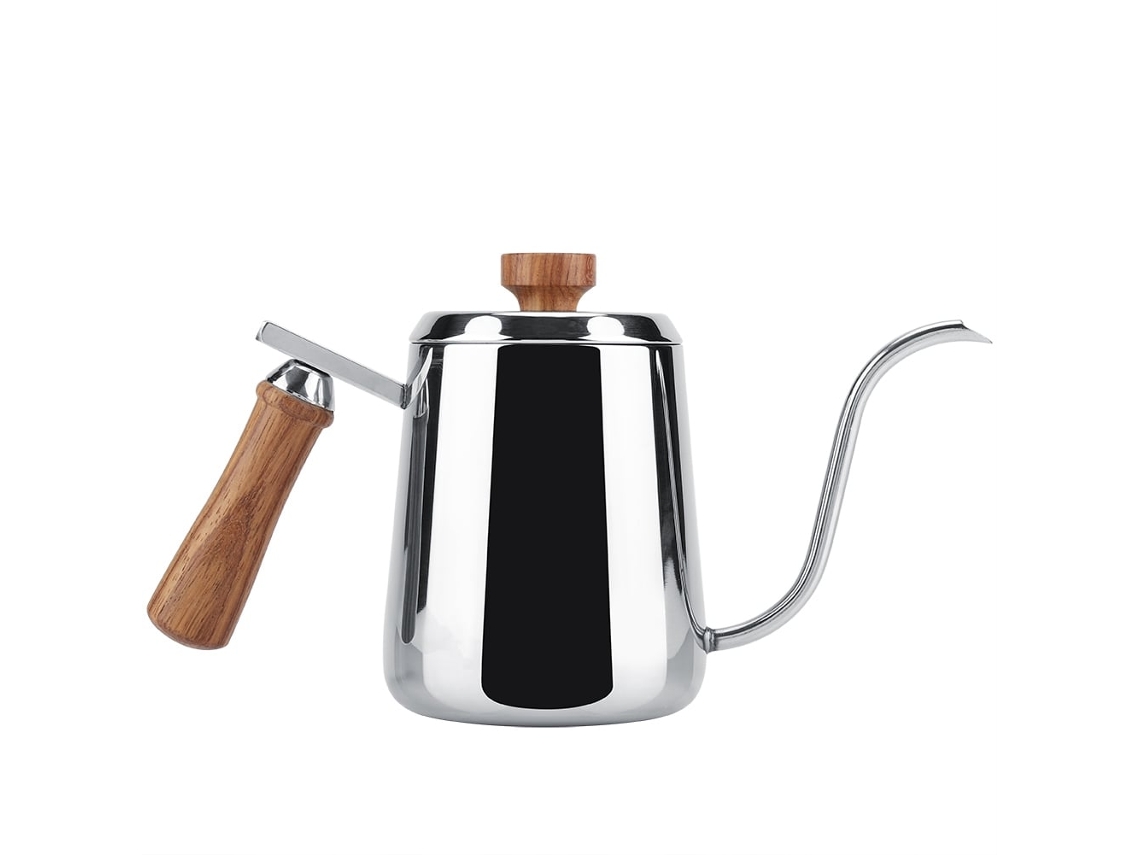 Bule de Café LAXISCREED Aço Inox 304 Bico Longo 600ml