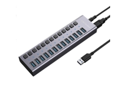 Lurelia Hub Usb-c, 5 Portas, Cinza