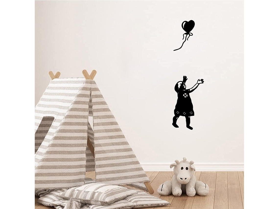 Adesivos Muraux Pour Enfants Mignons Pour Salon Mural Destacável Pour Salon Chambre Art Mural 68x83cm
