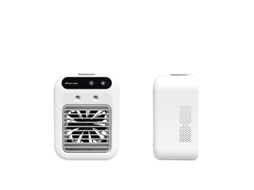 Laxiscreed Mini Ar Condicionado Portátil Para Quarto E Escritório, Ventilador Com Névoa E Umidificador