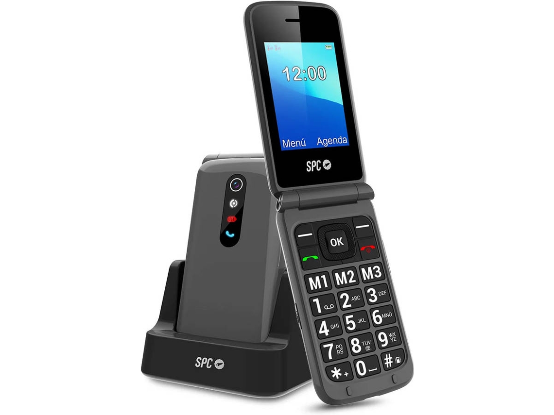 Telemóvel Sénior SPC Stella 2 (Outlet Grade A - 2.4'' - Preto)