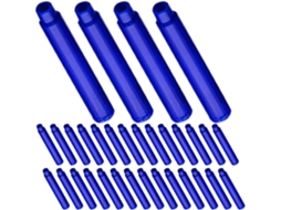 100 Refis De Tinta Apagáveis Para Canetas Tinteiro Compatíveis, Cartuchos De Plástico Azul De 3, 4 Mm