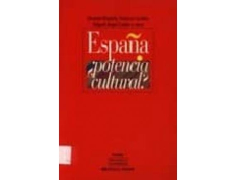 Livro España ¿Potencia Cultural? de Eduardo . Et Al. Bautista García (Espanhol)