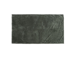 Manta de poliéster suave, cama e sofá, 70x100cm, verde militar | S/MARCA