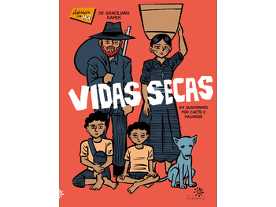 Livro Vidas Secas Em Quadrinhos De Graciliano Ramos (português)