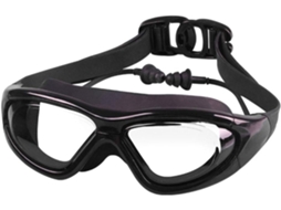 Óculos de Natação AQUAFORGE com Proteção Ocular, Lentes Transparentes, Ampla Visão, À Prova D'água e Antivazamento para Mulheres