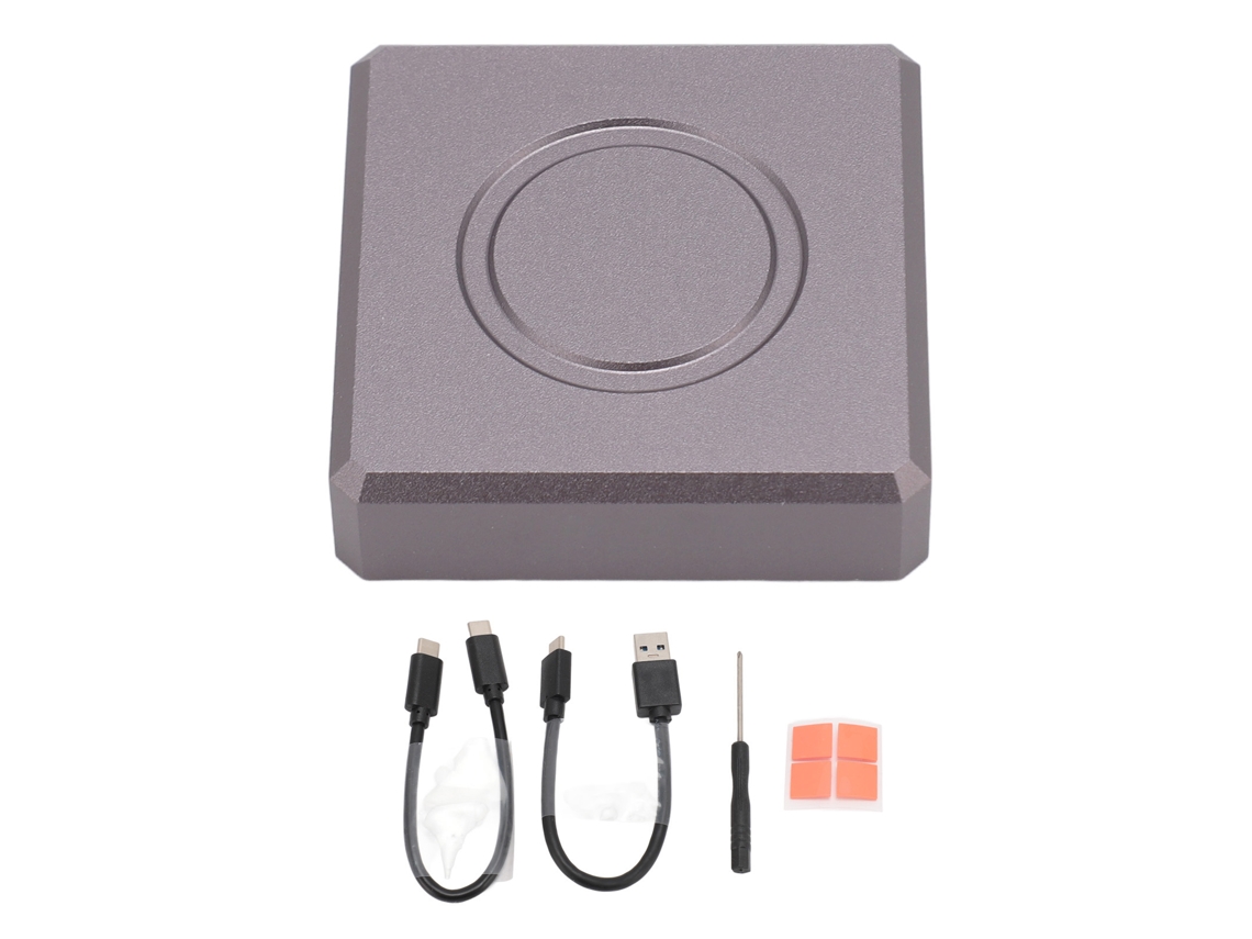 Enclosure Para Disco Rígido Móvel De Estado Sólido M.2 Nvme Com Proteção Contra Gravação, Velocidade Alta De 10gbps