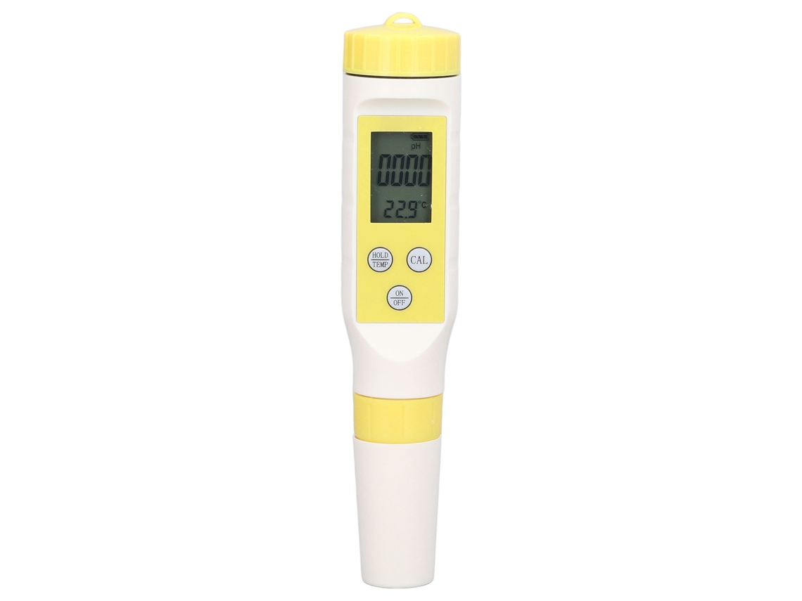 Testador de qualidade da água Bluetooth, pH, temperatura, com iluminação de fundo | S/MARCA