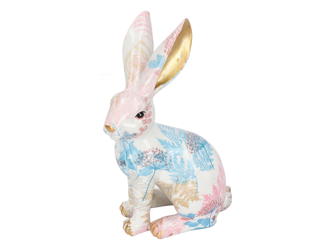 Colored Rabbit Statue LAXISCREED (european Style, Handmade)