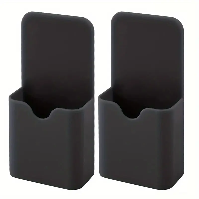 Conjunto com 2 Porta, Canetas Magnéticos, Tamanho P. Estojo de Armazenamento para Canetas Magnético, Preto BRILVIBERA