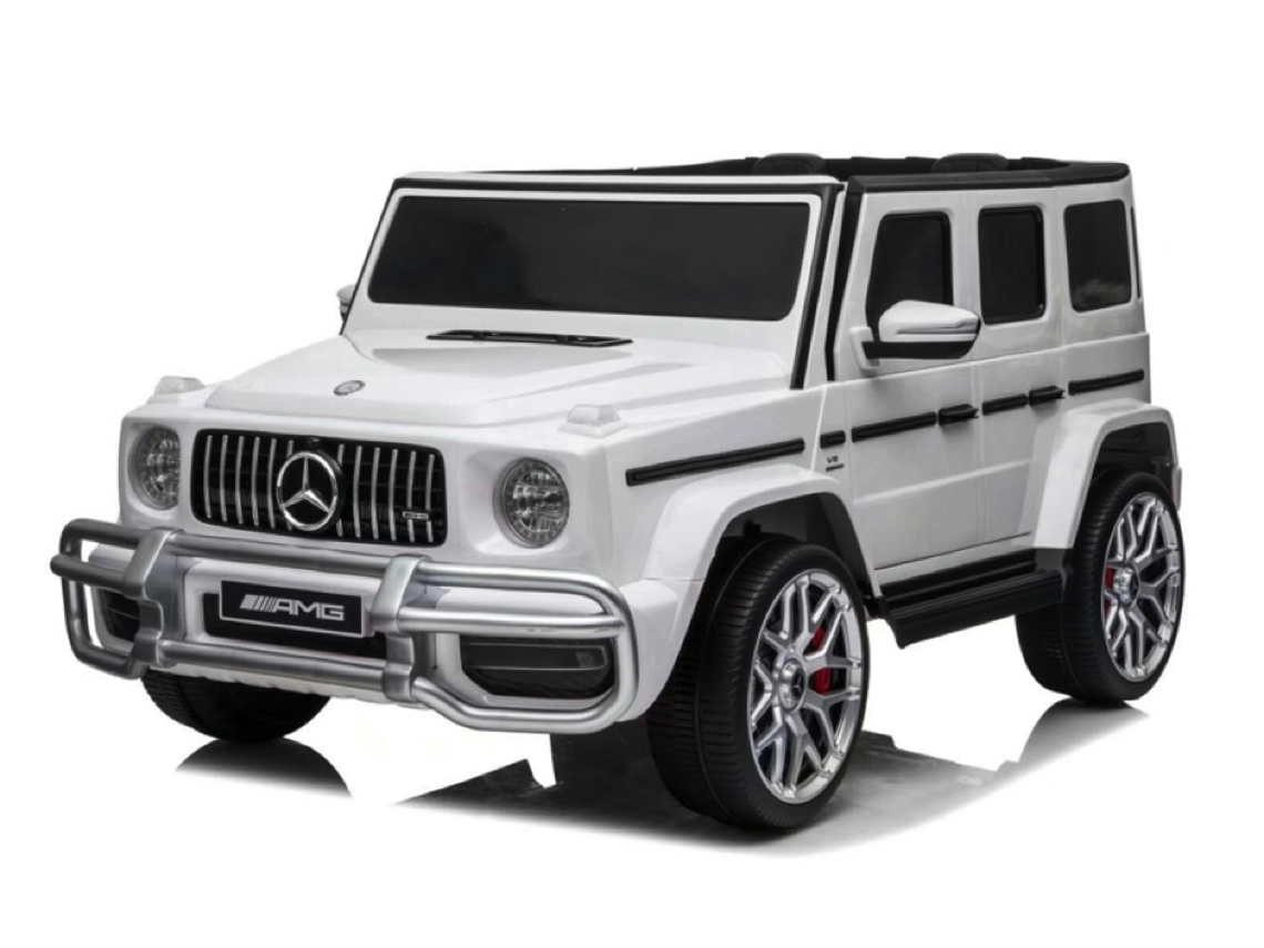 Mercedes G63 Amg Para 2 Pessoas, Viatura Com Bateria De Criança 24v E 4x4!
