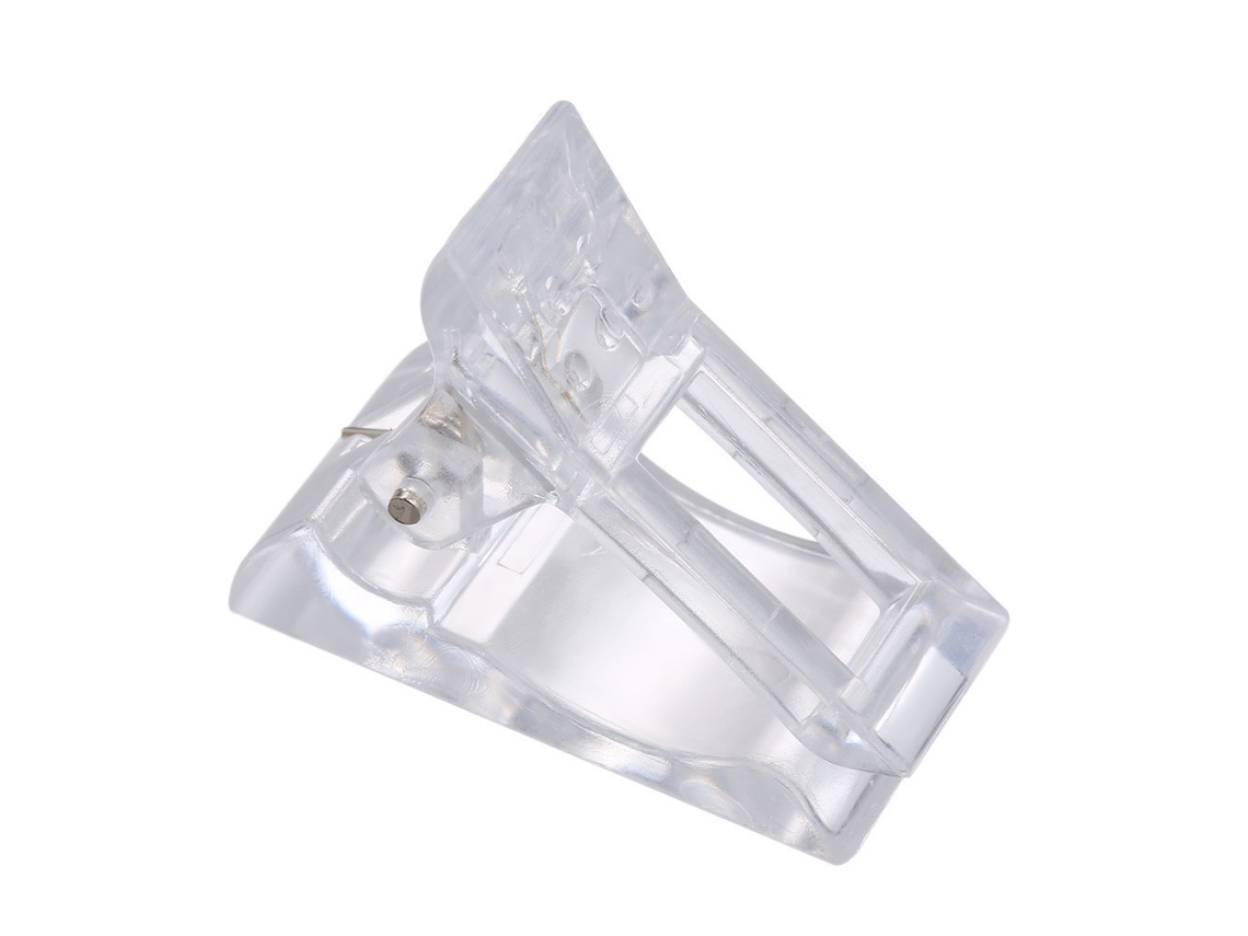 2026altiro-conjunto De Extensiones De Uñas: 100 Uñas Falsas De Cristal, 5 Pinzas, 1 Pincel Bicolor, Herramientas De Manicura