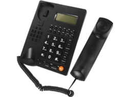 Telefone Fixo Com Botões Grandes E Identificador De Chamadas.