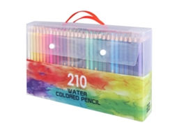 Lápis de Cor Solúvel em Água Profissionais 120/150/180/210 Cores S/MARCA