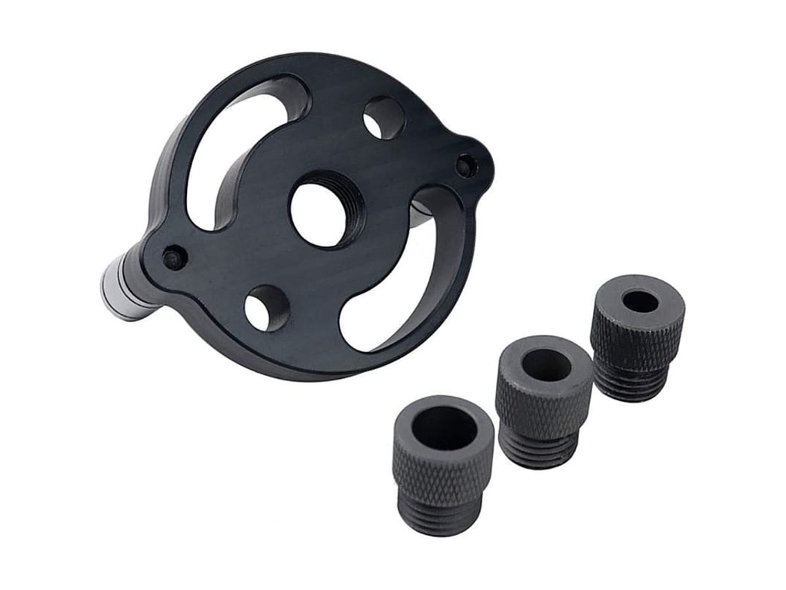 2026-jig Para Furadeiras De Carpintaria Com Centragem Automática Conjunto De 6/8/10 Mm Material De Liga De Alumínio Resistente À Corrosão