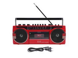Player de Fita Chinês EOOCOO rádio AM/FM/SW, Reprodução Cassete