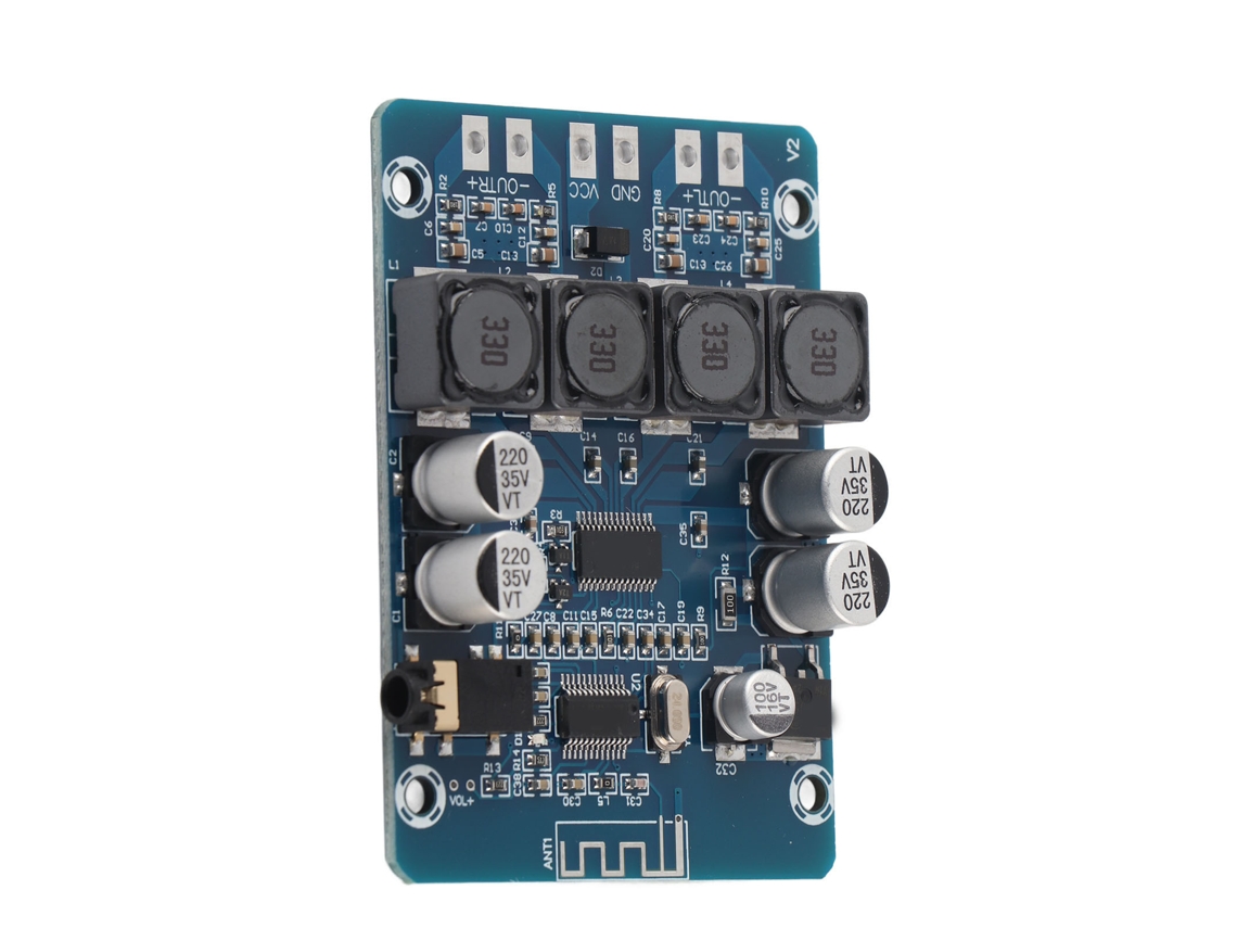 Laxiscreed Tpa3118 Amplificador Digital Bluetooth De Duas Canais Para Áudio De Alta Potência