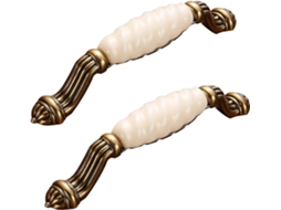 Maçaneta De Porta, Maçanetas De Cerâmica Para Armário, Maçanetas De Gaveta Vintage, Maçanetas De Armário Vintage, 2 Peças