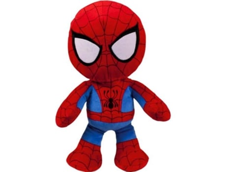 Peluche de Brincar PLAY BY PLAY Spiderman (Tam: 25 cm - Material: Algodão e Poliéster)