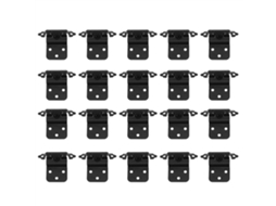 Dobadiças Automáticas Laxiscreed Com 2 Peças Para Portas Americanas, Espessura De 1,4 Mm