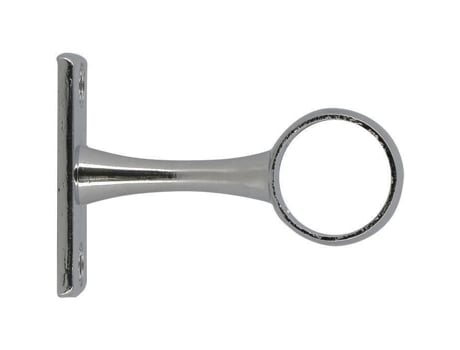 Suporte De Guarda Roupa 50mm D19 Metal Cromado X2 Mobois