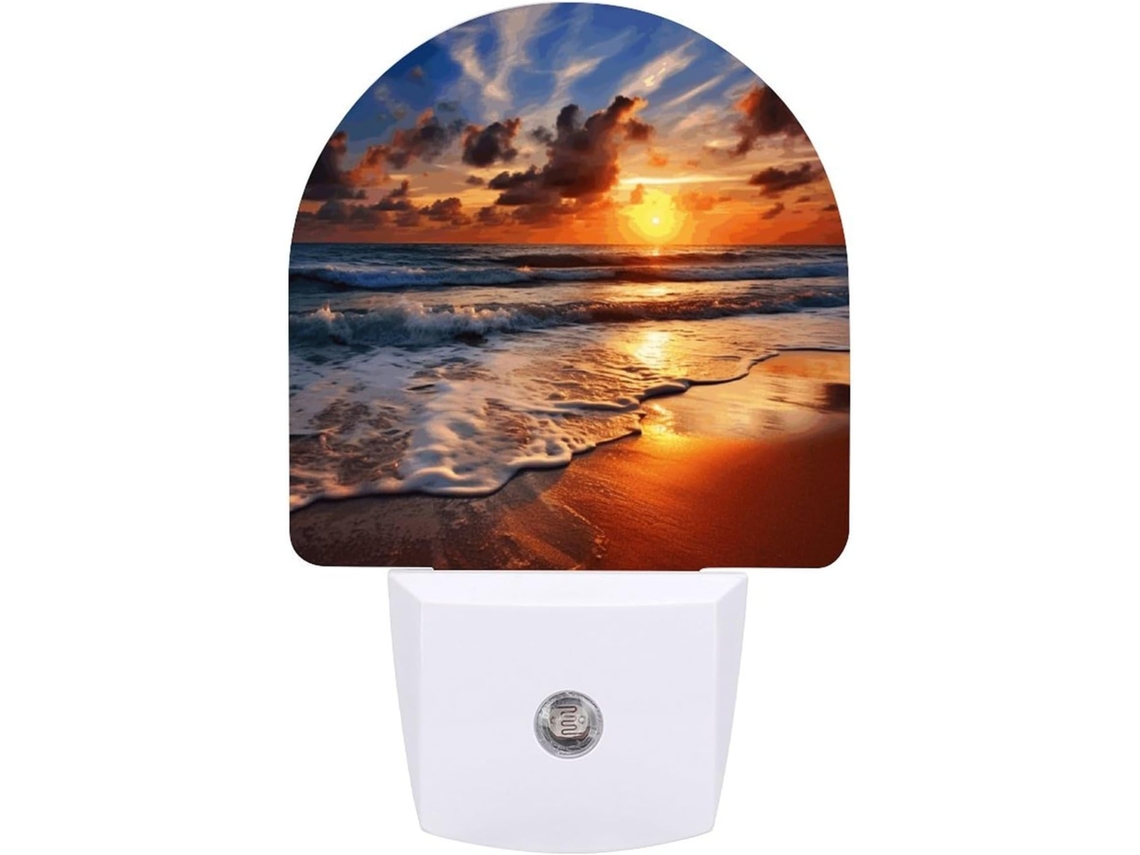 Lâmpada Led Quarto, Banheiro, Corredor, Luz Noturna, Com Sensor Crepuscular, Quarto, Banheiro, Cozinha