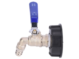 Laxiscreed Adaptador Para Contentor Ibc 3/4" Com Válvula Substituível E Acessórios Compatíveis