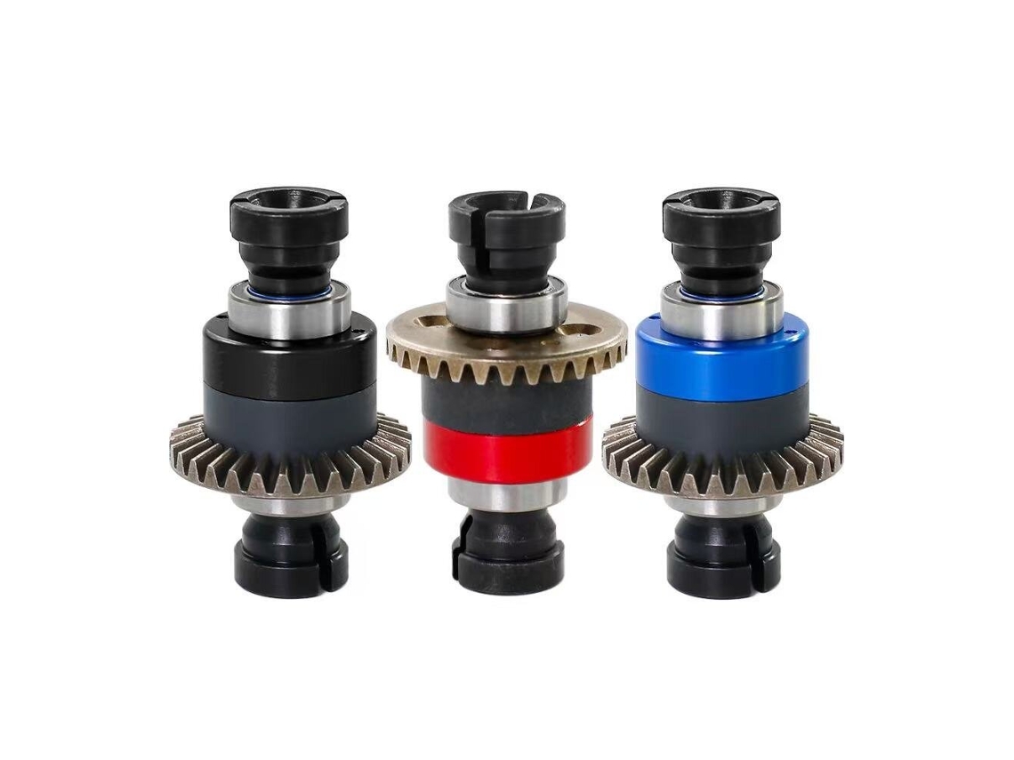 Diferencial Dianteiro Traseiro Metal Reforçado Tipo D para Arrma Mojave Grom 1/14 Veículos Rc Escovados Sem Escova Peças Reposição MDUG