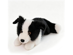 Pelúcia Border Collie, Realistic Collie, Pastor Preto Puppy E