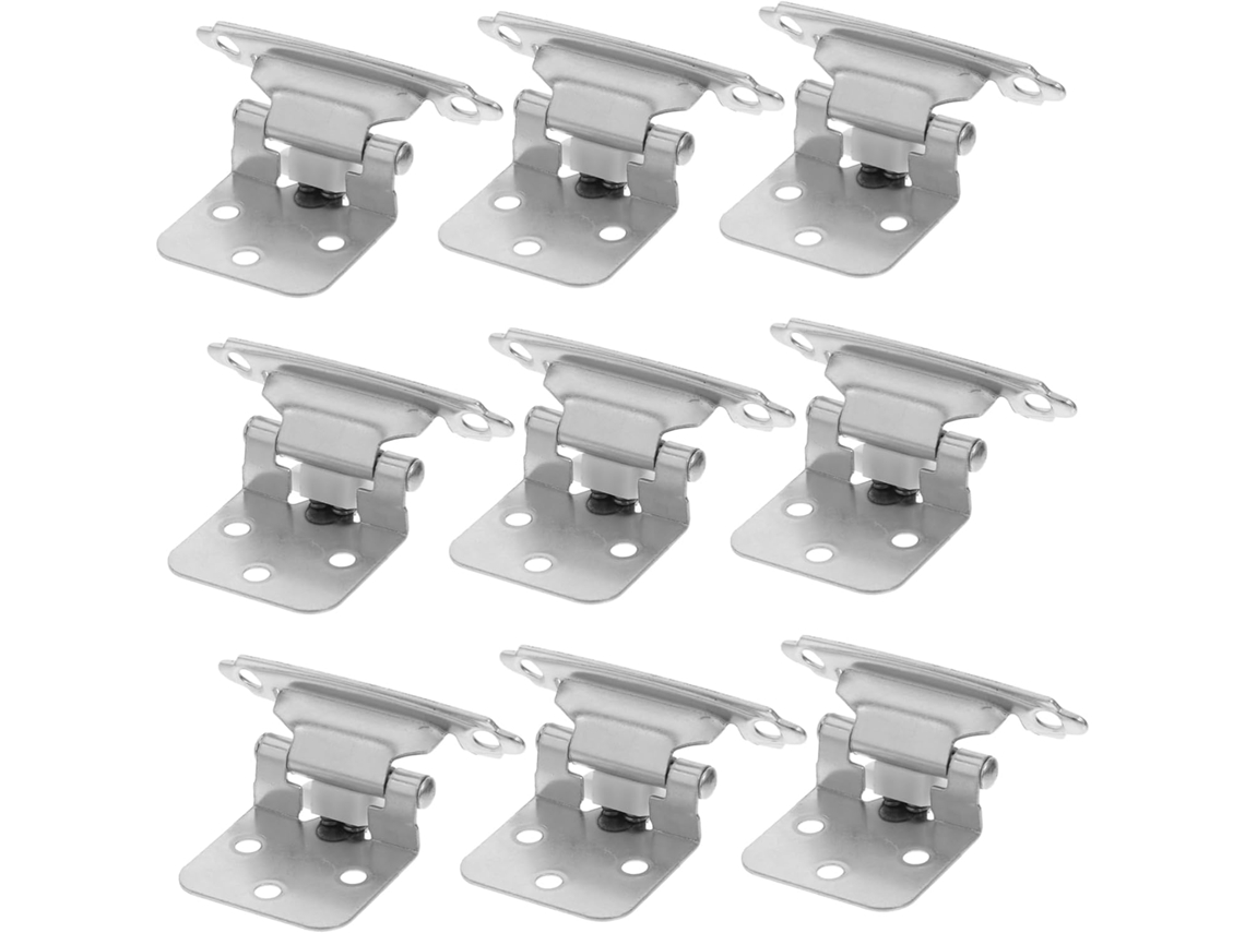 Conjunto De 10 Dobradiças Ferro Com Fechamento Automático Para Portas