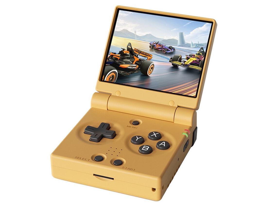 Branco - sem Cartão Miyoo Mini Flip Consola De Jogos Portátil Com Ecrã Ips De 2,8 Polegadas, Wi-fi, Multijogador, 2500mah, Consola De Jogos