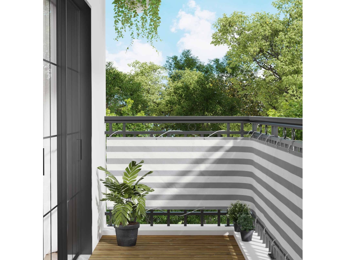 Vidaxl Tela De Varanda 75 X 600 Cm Tecido Oxford Retangular