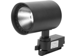 Luminária de Trilho Led de 20w para Teto, Ideal para Lojas de Roupas e Iluminação Comercial, Cor Preta. SFUSHOS