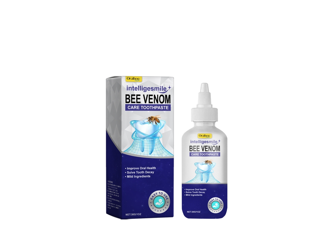 Pasta de Dentes com Veneno de Abelha para Saúde Bucal e Sabor Refrescante LAXISCREED