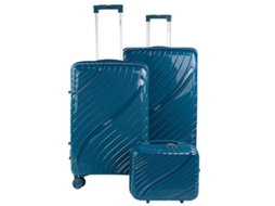 Pp ITACA Danube Óleo Hard Suitcase Set (48x75x30 Cm 94l)