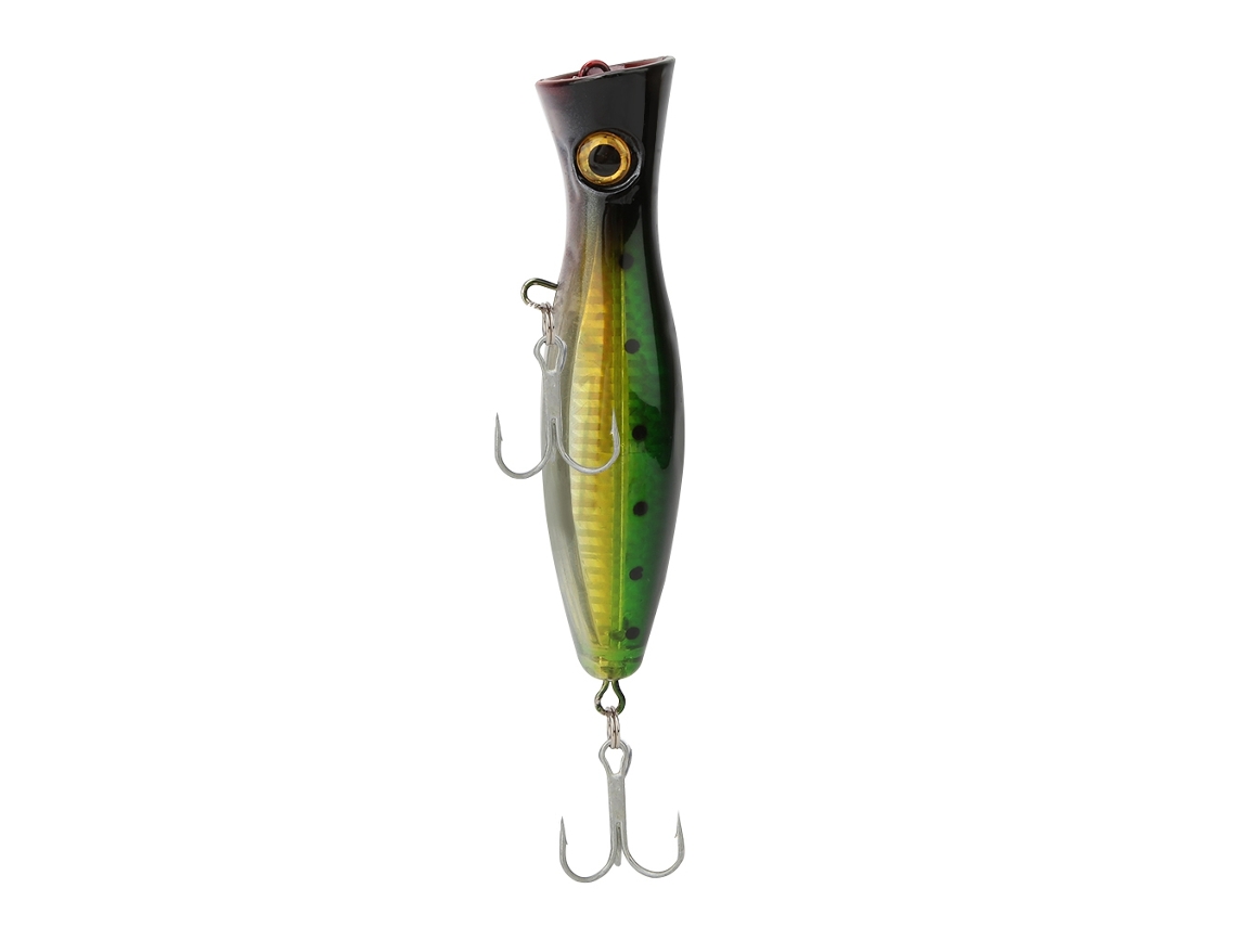 Isca Artificial Peixe Olho 3d 13cm com Anzol Branco e Verde