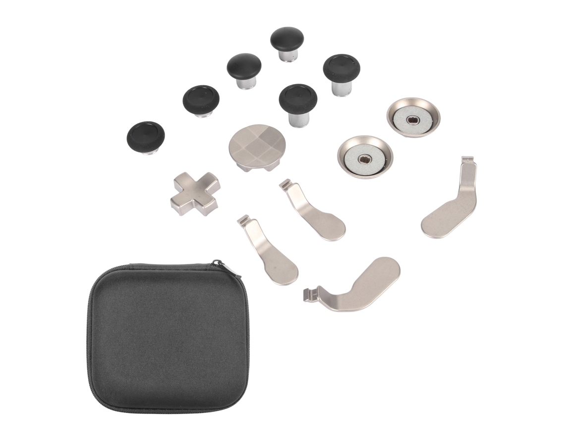 Kit de 14 joysticks analógicos de substituição em metal com ímãs para controle Xbox One Elite Series 1 CHABERLU