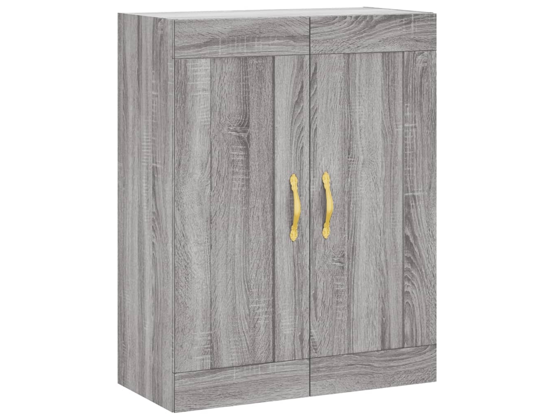 Armário de parede MAISON EXCLUSIVE Cinzento Sonoma Madeira Derivados (69,5x34x90 cm)