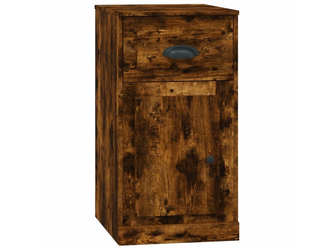 MAISON EXCLUSIVE Armário Apoio C/ Gaveta Carvalho Fumado (40x50x75 cm)