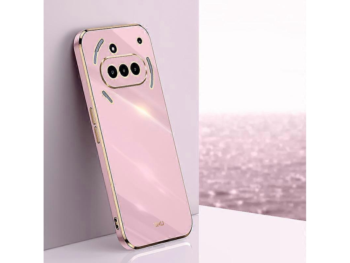 Capa Para Celular For Nothing Phone 3a Xinli Straight Edge 6d Electroplate Tpu