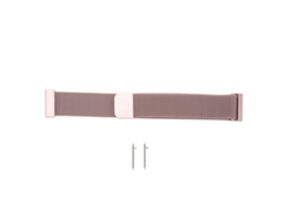 Correa de Reloj de Acero Inoxidable de 18 Mm Con Cierre Magnético para Asus Zenwatch 2 Y Otros Oro Rosa
