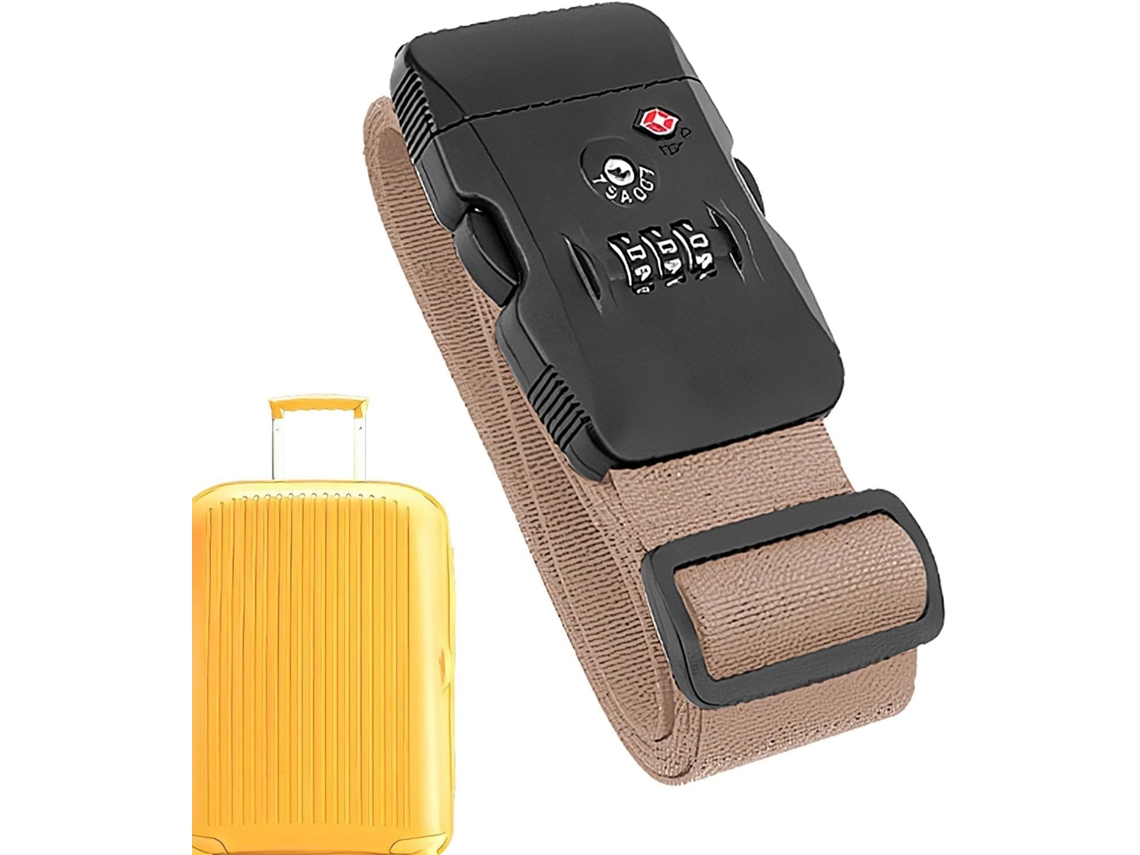 Cintas Bagagem, Cintos Malas, Cinta Bagagem Com Fivela – Acessórios Flexíveis Organizar Malas De Viagem