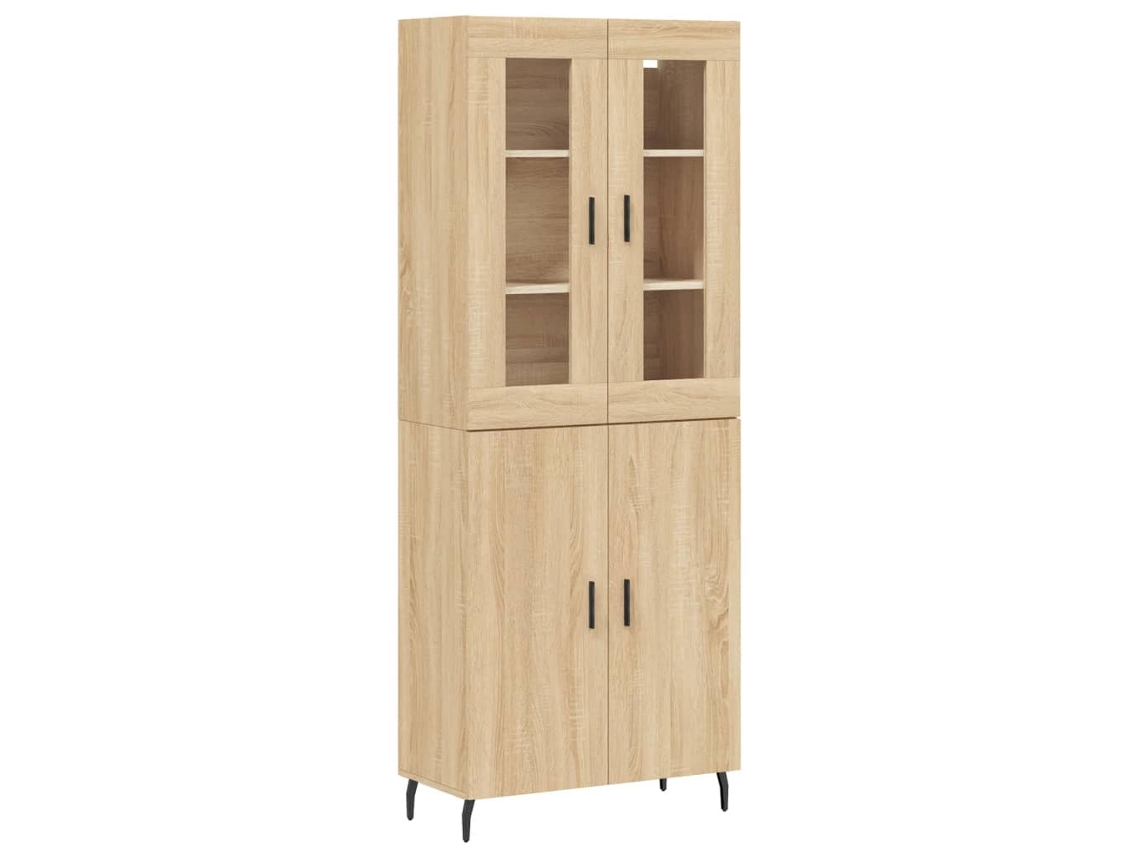 Highboard, Highboards Vidaxl Marrom Madeira Processada (n/a)