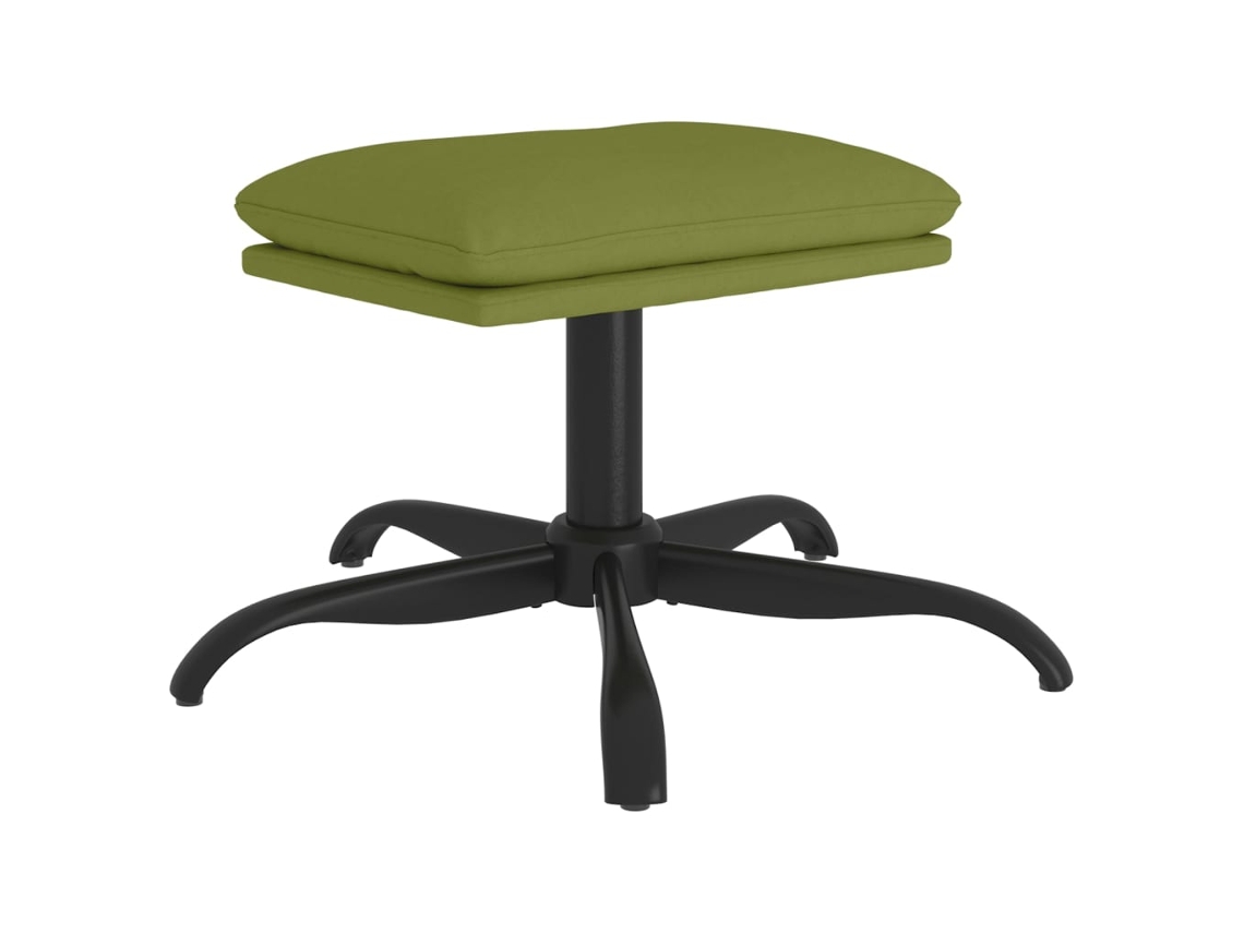 Footstool, Footstools Vidaxl Verde Veludo (n/a)