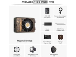 Iluminador ZHIYUN LED RGB MOLUS X100 - Pro