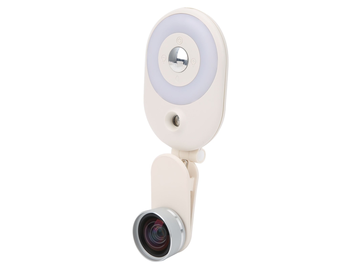2026 luz de Relleno Ajustável para Selfie e Videoconferência, Portátil com Lente de Ângulo Largo