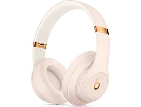 Auscultadores Bluetooth  Studio 3 (Over Ear - Microfone - Noise Canceling - Rosa)