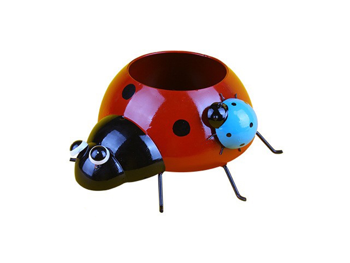 Simulated Ladybug Ornament (iron Material + Seven-star Ladybug Shape) Eoocoo